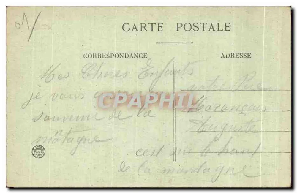 Saint-Sorlin — Le Grand Château et sa Tour Ronde — P. Vialatte, phot. Orne - Rückseite