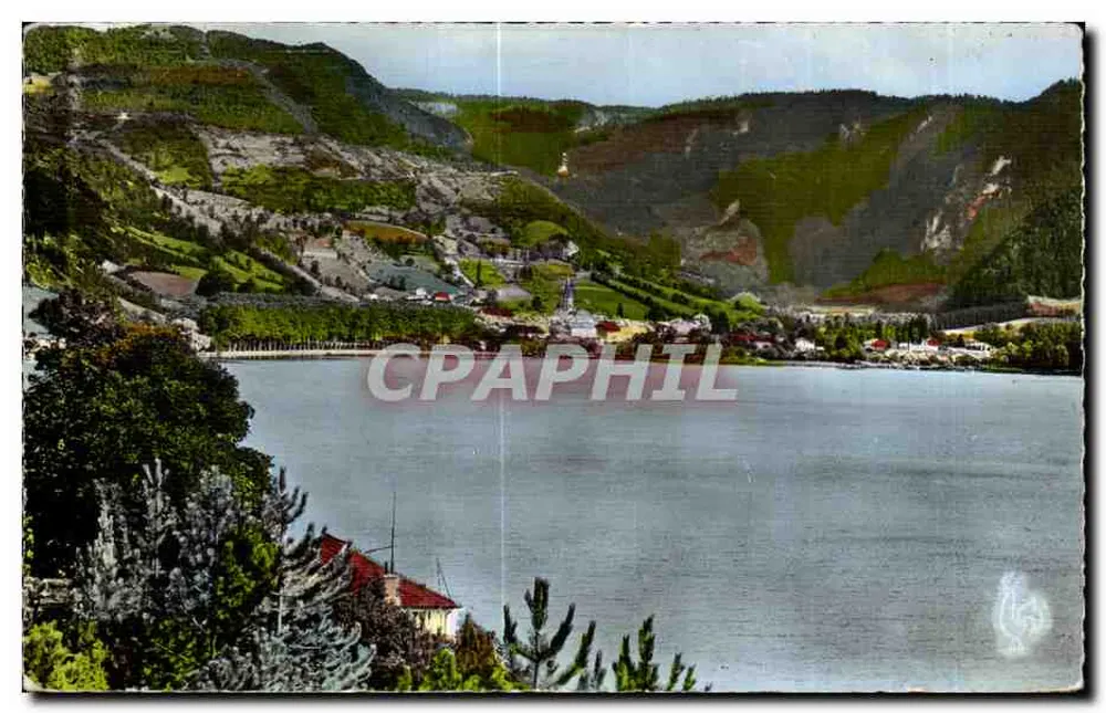Nantua (Ain) — Der See und Nantua — Verlag: Les Tirages Modernes, Paris - Vorderseite