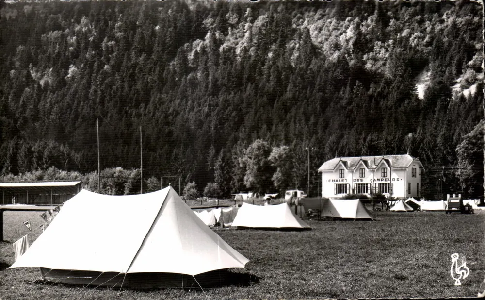 Chalet dos Campeluds — Camping — Editor Pasquier, Paris - Frente