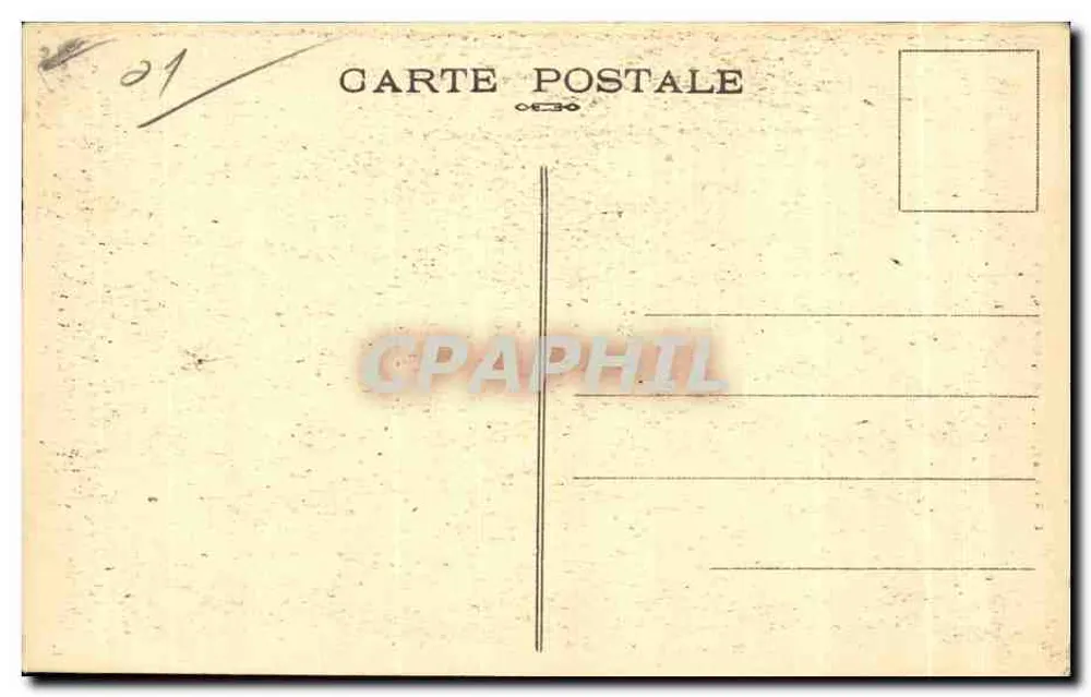 Die Kirche und der Col de la Faucille — GEX — 719bis — L. Michaux, Bellegrande (Deposited) - Rückseite
