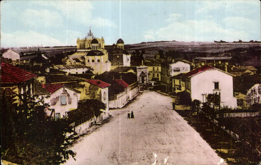 Bourges — Visão geral — Edit. Robert Villand, n°01 - Frente