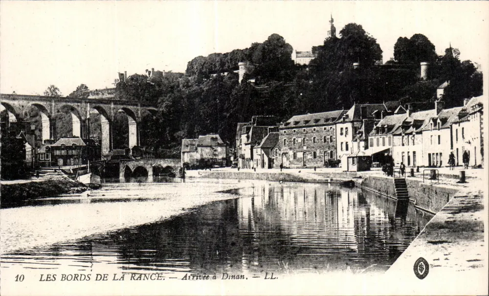 As Margens da Rance — Chegada a Dinan — LL, n°10 - Frente