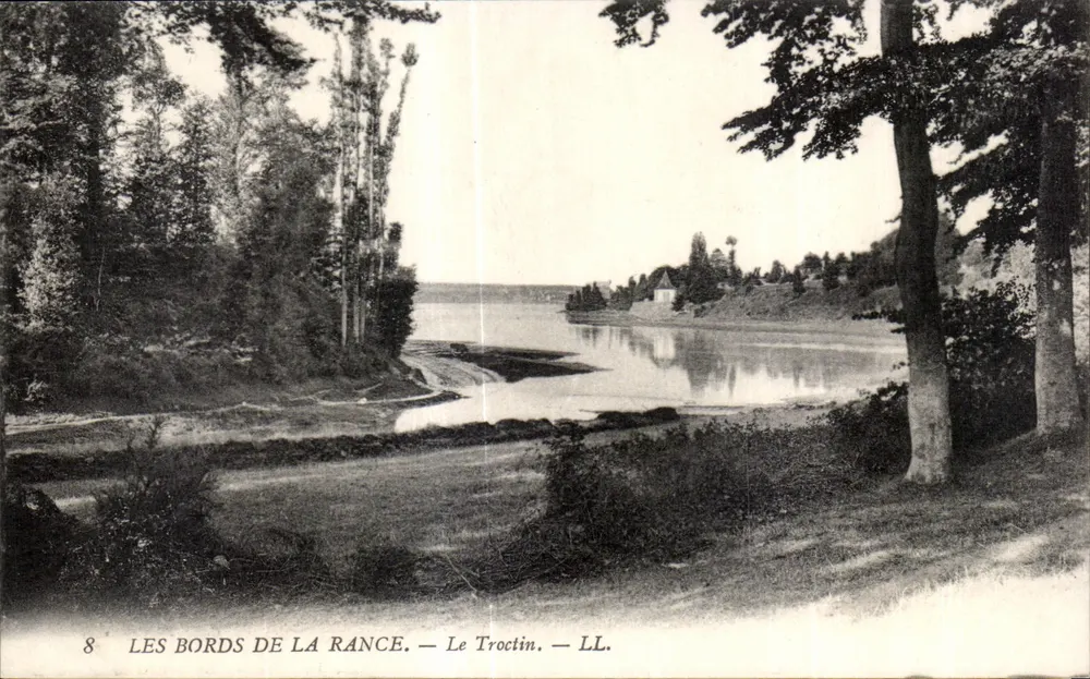 As margens do Rance — Le Troctin — LL. - Frente