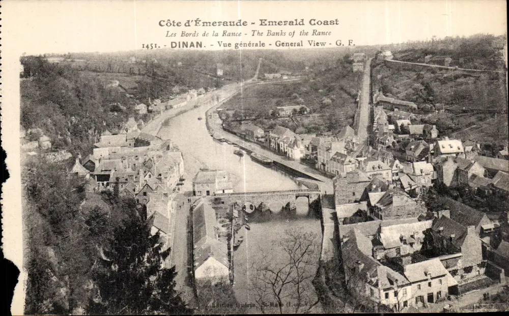 Dinan — Vista geral — Edição G.F. - Frente