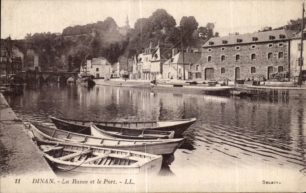Dinan - Die Rance und der Hafen — Select, n°11 - Vorderseite
