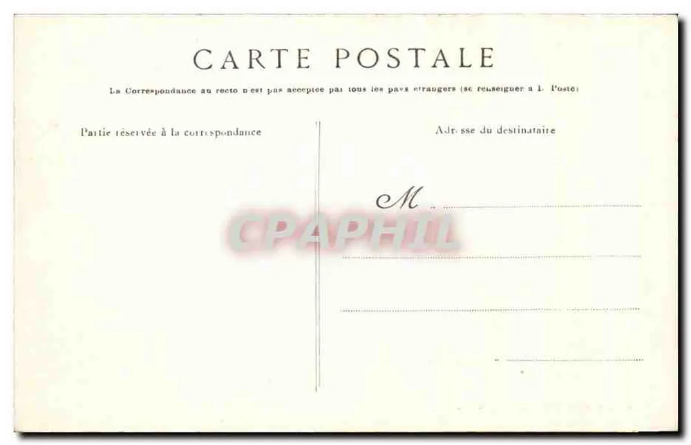 Côte d'Émeraude — Les Pierres Sonnantes — G.F. n°3606 - Rückseite