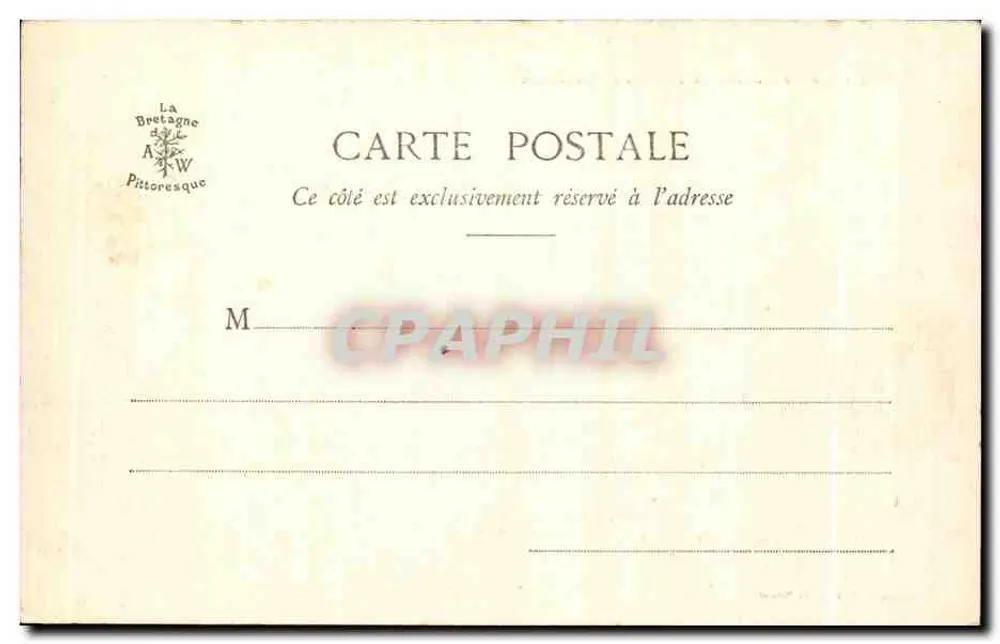 A Bretanha Pitoresca — Estrada da Corniche — VAL ANDRÉ, n°219 - Verso