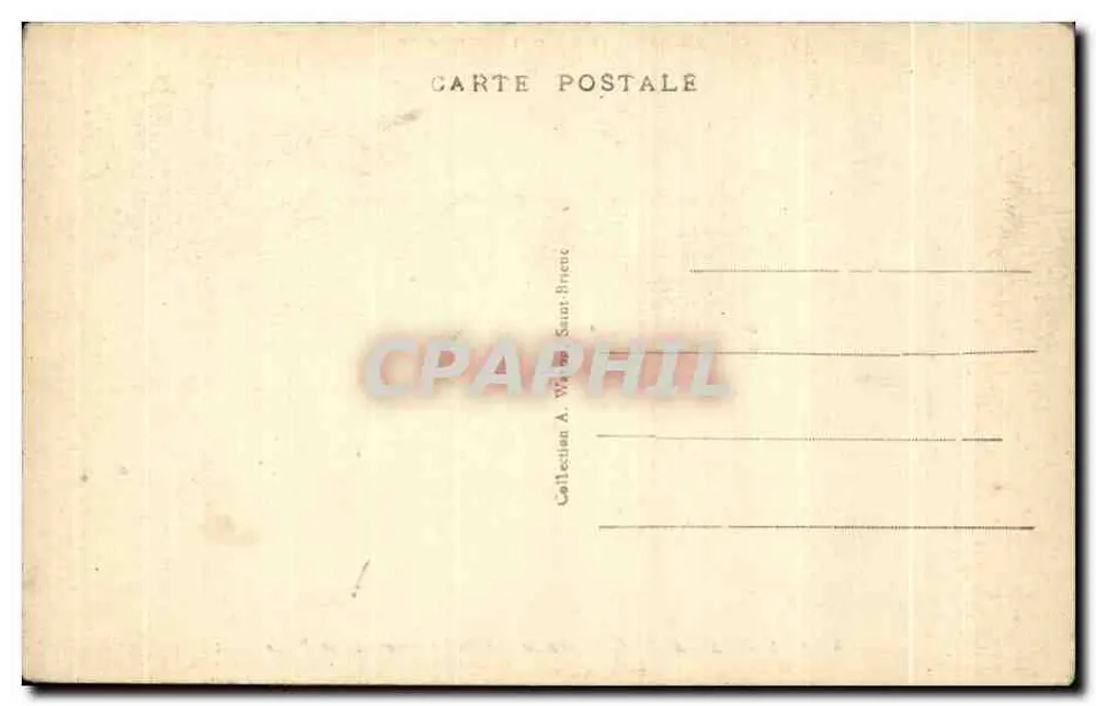 Val André - Promenade de la Lingouare: Les Petits Ponts — A.W. 9903 - Rückseite