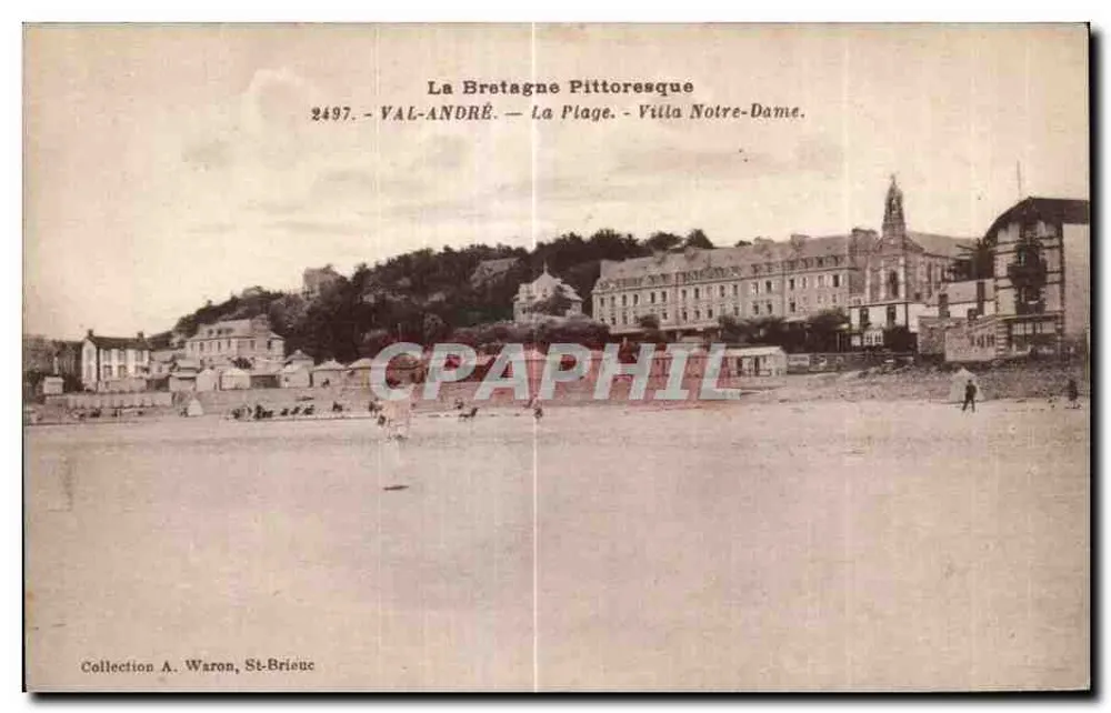 Pittorelle Bretagne — Die Bucht - Villa Notre-Dame — VAL-ANDRÉ, n°2497 - Vorderseite