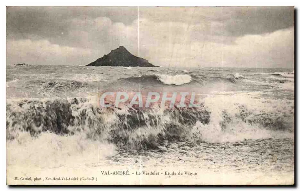 Le Verdelet – Studium fali — M. Carvel, fot. Ker-Heol-Val-André (G.-du-N.) - Awers
