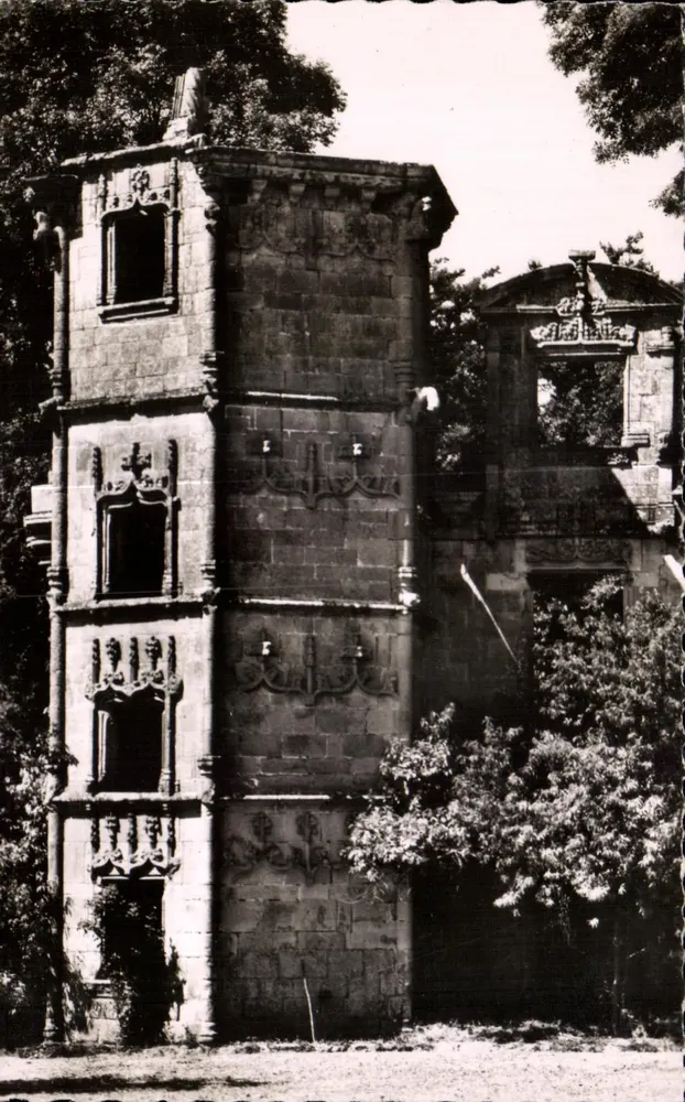 Ruinen des Schlosses Garaye — Umgebung von Dinan (C.-du-N.) — Les Tirages Modernes, Paris - Vorderseite
