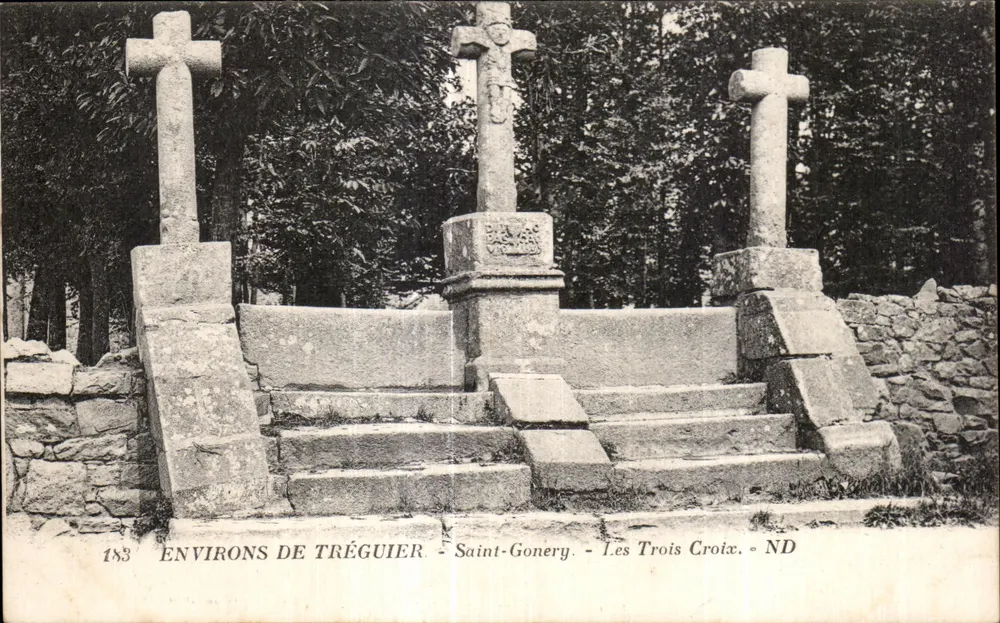 Die Drei Kreuze — Umgebung von Tréguier — Saint-Gonery - Vorderseite