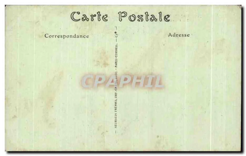 Trestraou-Perros (Côtes-du-Nord) — A Ponta do Diabo — editor Neurdein Frères, n° 99 - Verso