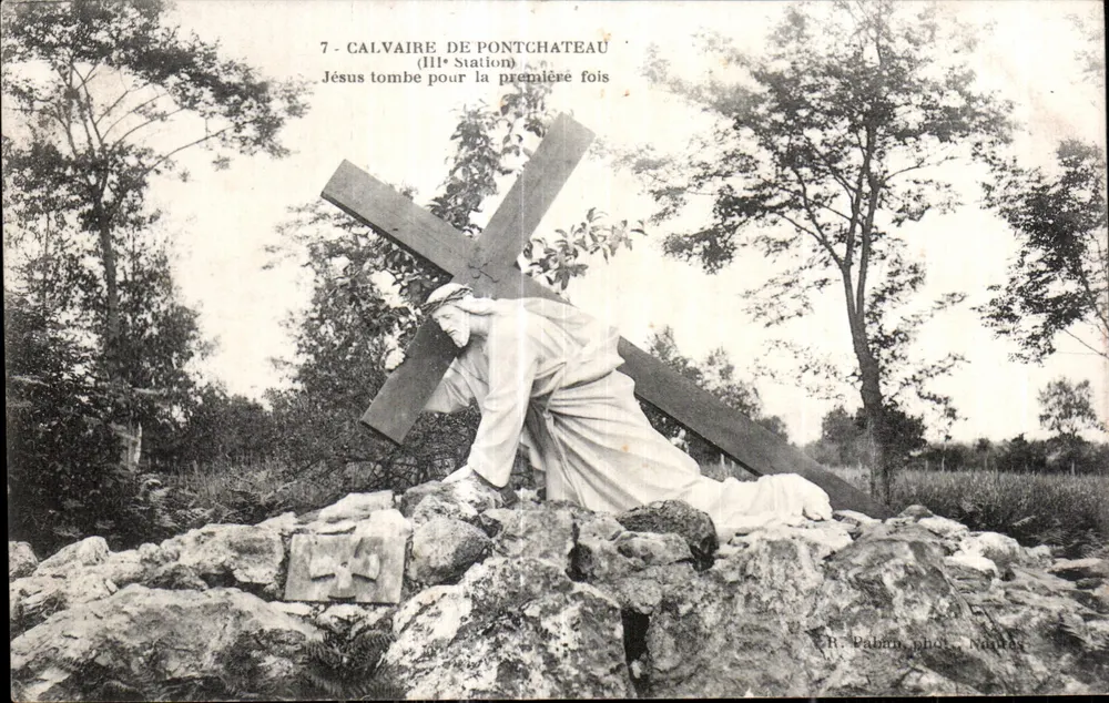 Calvarienberg von Pontchâteau — III. Station — R. Pabau, Nantes - Vorderseite