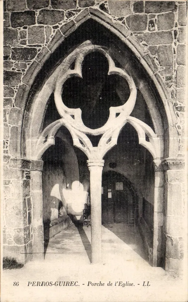 Perros-Guirec - Portal der Kirche - LL - Vorderseite