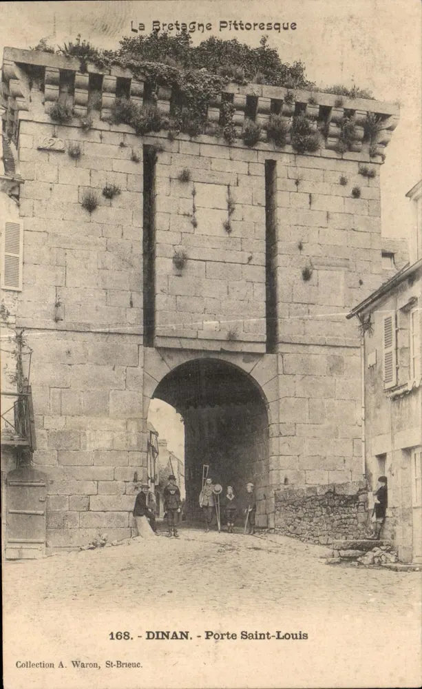 Dinan - Porte Saint-Louis — Sammlung A. Waron, St-Brieuc - Vorderseite