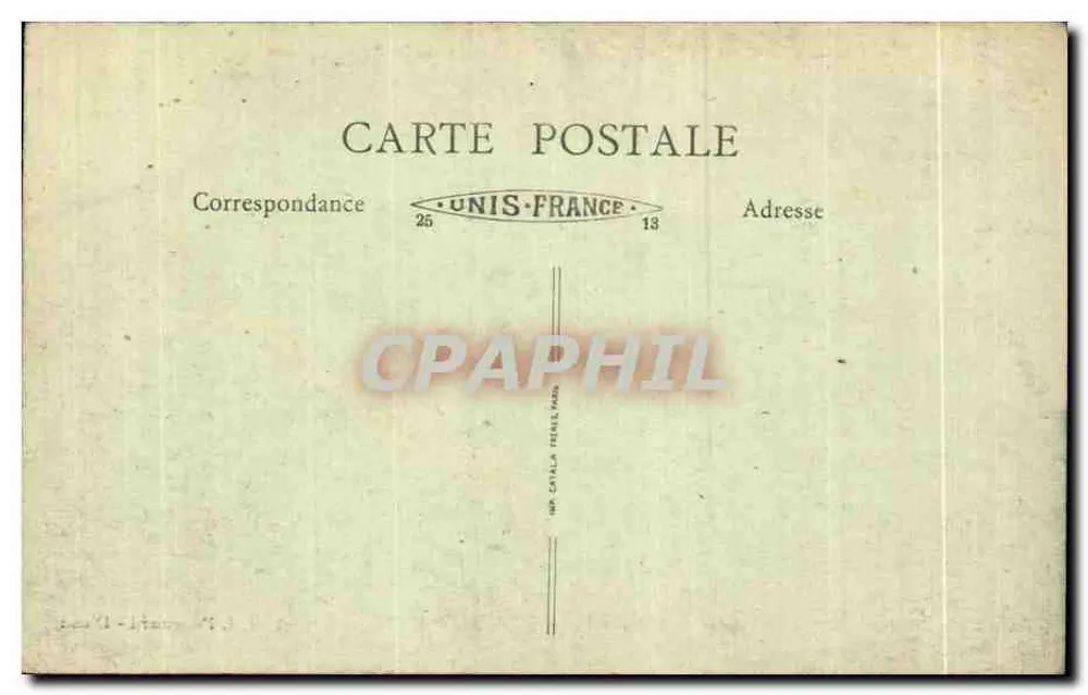 Cap Fréhel (C.-du-N.) — Rocher de la Fauconnière — Edit. J. Dusserreard - Diamant - Rückseite