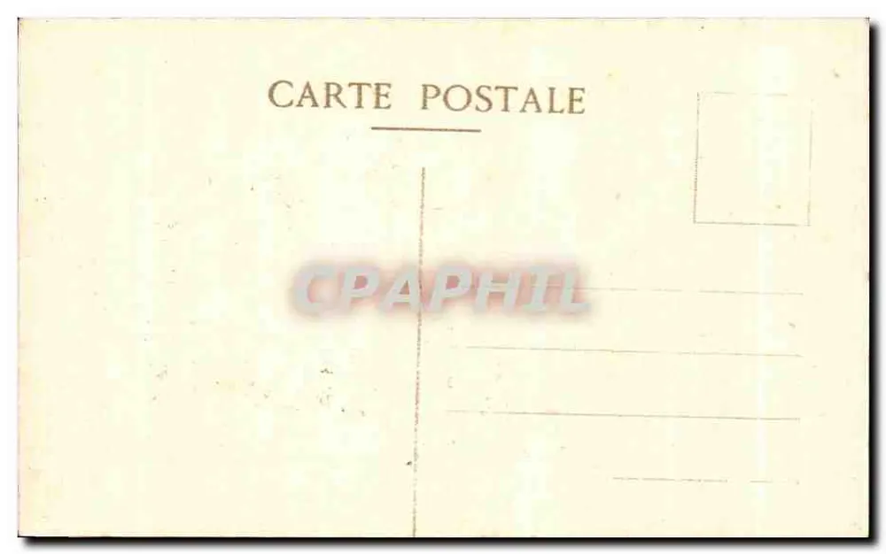 Pointe de La Latte — Ansicht des Leuchtturms an der Küste — Cliché der Compagnie Aérienne Française - Rückseite