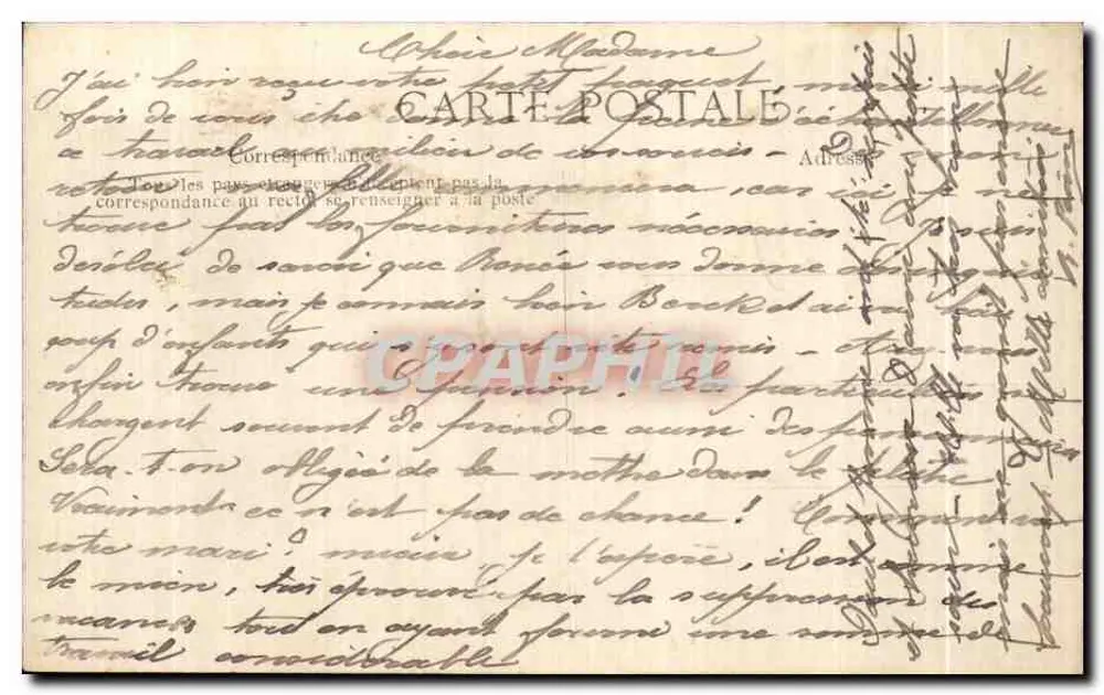 Cabo Fréhel — Rochas — Ponta do Cabo — Costa de Esmeralda — Editor ELD n°1607 - Verso