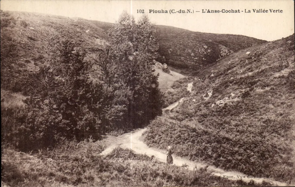 Plouha (C.-du-N.) — L'Anse-Cochat - La Vallée Verte — Edit. Vvr Couse - Frente