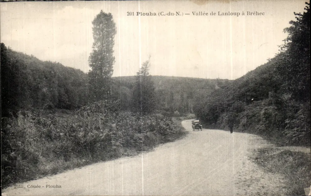 Vale de Lanloup em Bréhec — Plouha (C.-du-N.) — Edit. Couée - Plouha - Frente