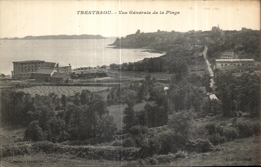 Trestraou - Vista Generale della Spiaggia — Wasseiller, Juntes - Recto