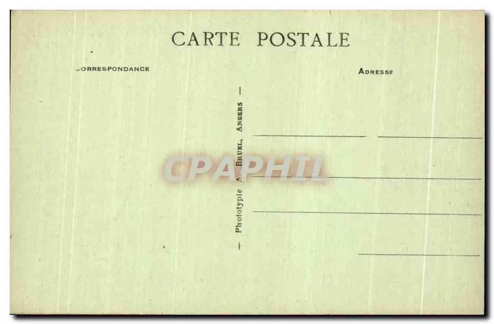 Die Felsen der Pointe du Château — Perros-Guirec (Côte-du-Nord) — A. B. - Rückseite