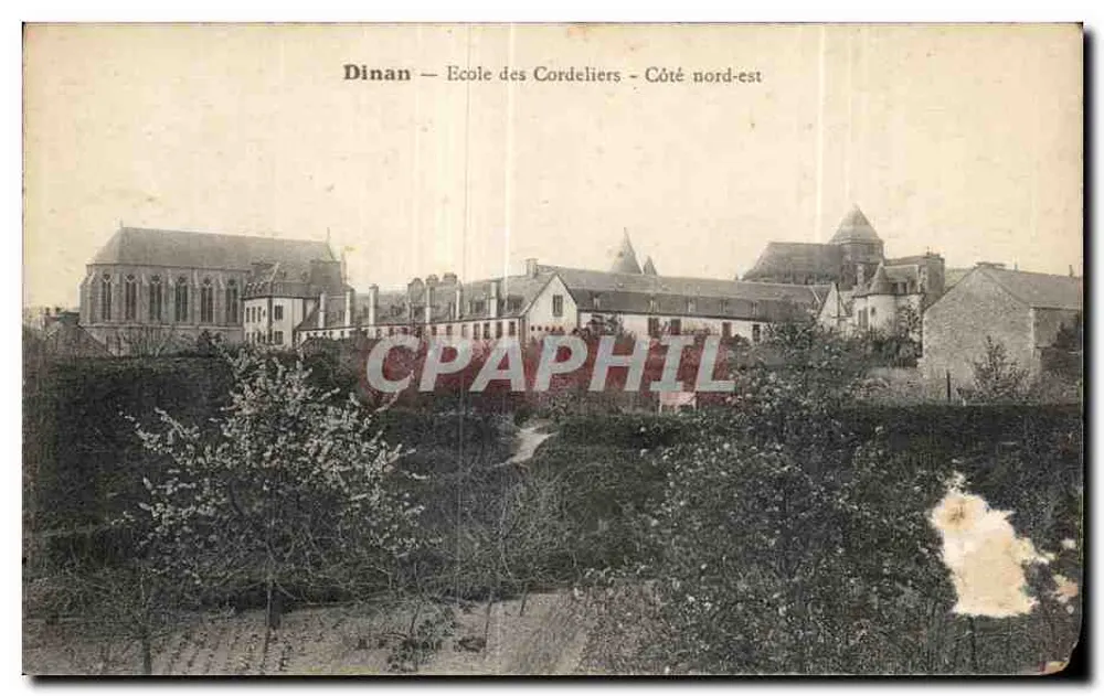 Dinan — Schule der Cordeliers — Nordosten - Vorderseite