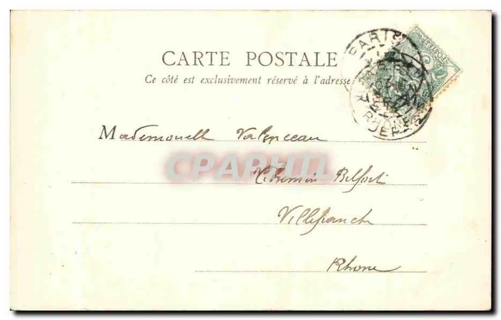 Dinan — Abside da Igreja de Saint-Sauveur — B. F. PARIS - Verso