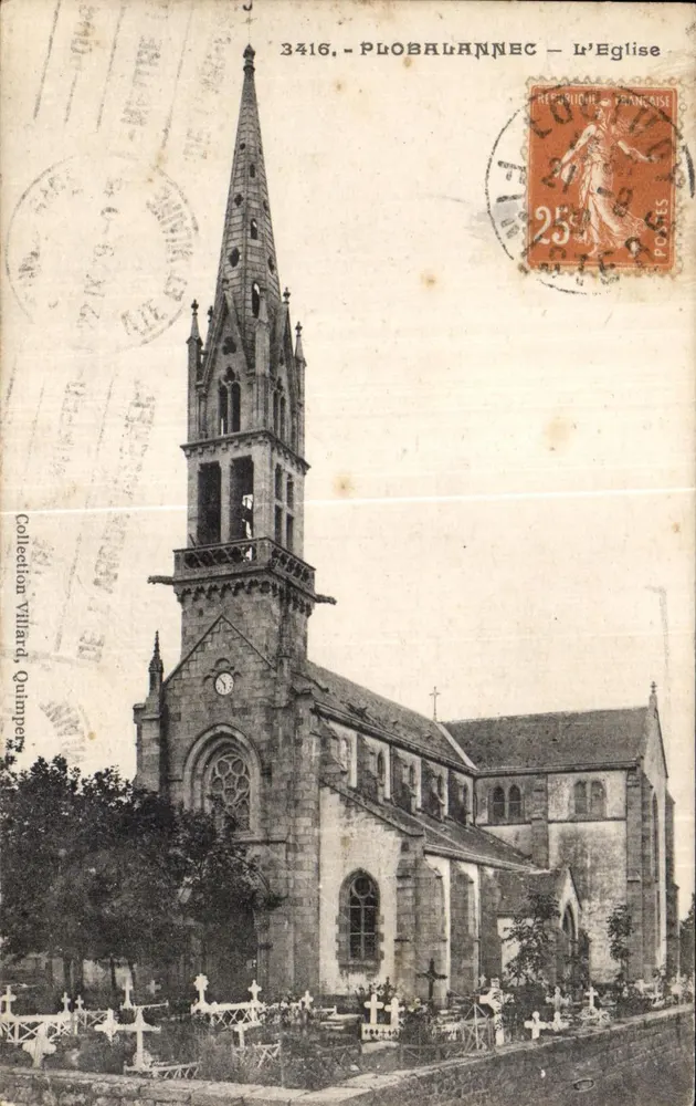 Ploubalannec — A Igreja — Villard, Quimper - Frente