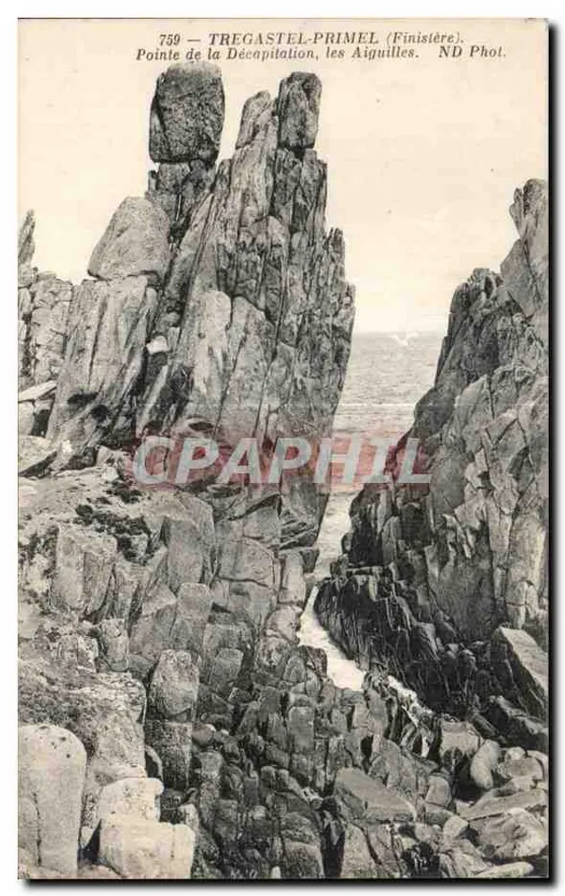 Punkt der Enthauptung, die Needles — Tregastel-Primel (Finistère) — ND Phot. - Vorderseite