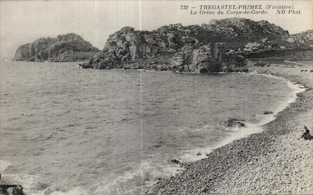 Tregastel-Primel (Finistère) — Die Grève du Corps-de-Garde — ND Phot. - Vorderseite