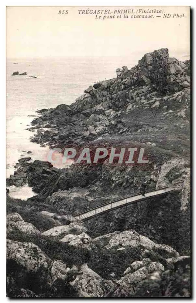 Trégastel-Primel (Finistère) — Der Brücke und die ctevassée — ND Phot. - Vorderseite