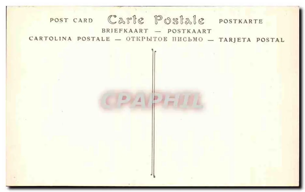 TREGASTEL-PRIMEL (Finistère) — Der Punkt der Enthauptung — ND Fotografie - Rückseite