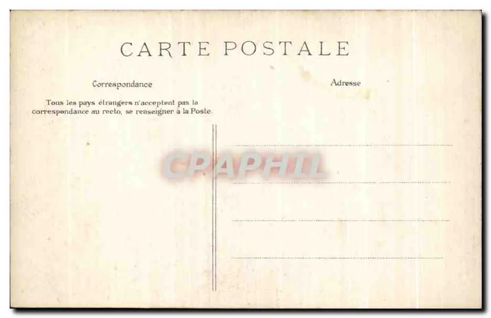 Saint-Pol-de-Léon — Ansicht des gotischen Großen Portals von Creisker — Sammlung Villard, Quimper, n°730 - Rückseite