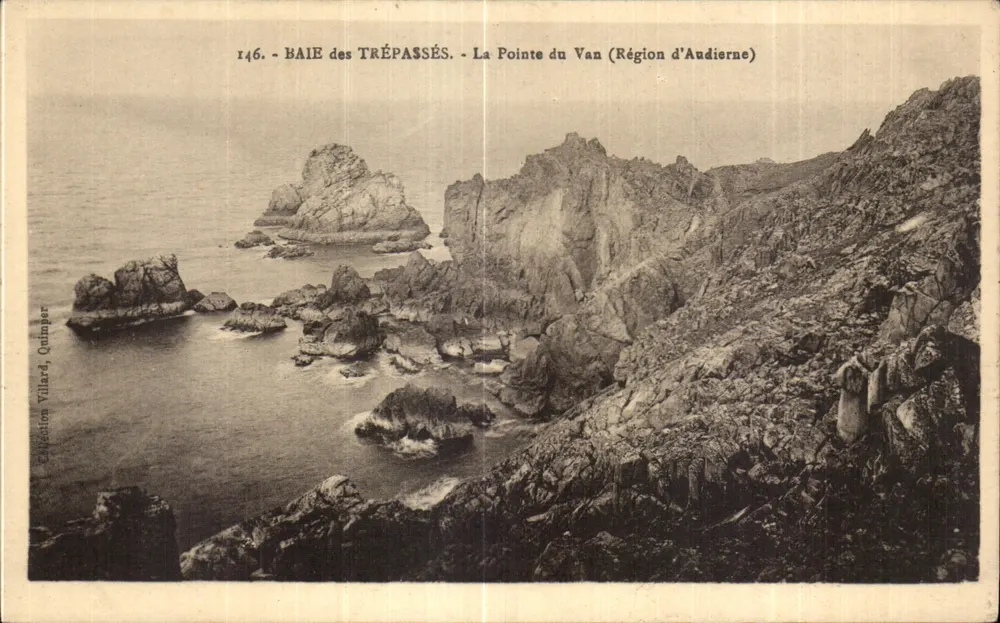 Bucht der Toten — Der Punkt du Van (Region Audierne) — Ausgabe Villard, Quimper - Vorderseite