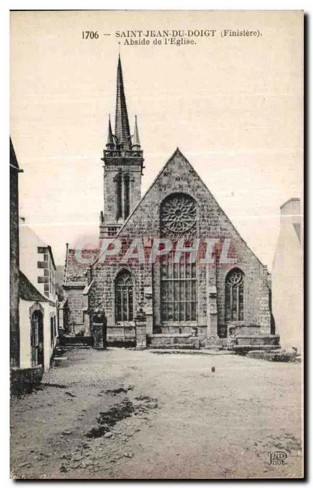 Saint-Jean-du-Doigt (Finistère) — Apse der Kirche — JAP, Nr. 1706 - Vorderseite