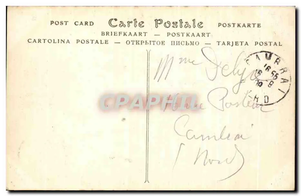 Huelgoat (Finistère) — Die Zitternde Stein (94,500 Kilogramm) — ND Phot. - Rückseite