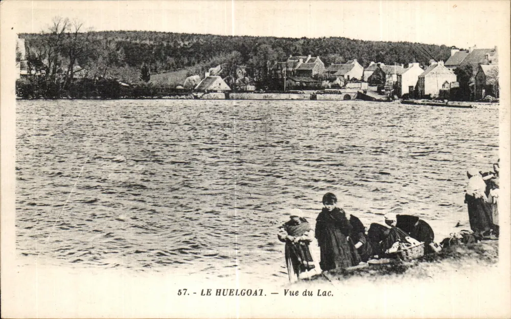Le Huelgoat — Ansicht des Sees — Serie 57, Verlag J. Ariaud - Vorderseite