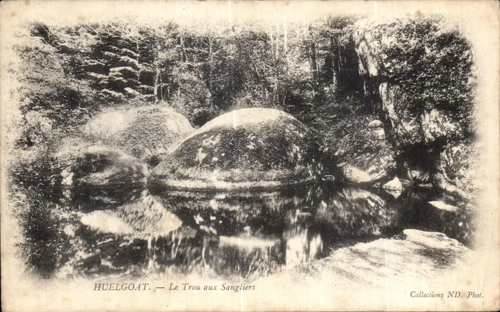 Huelgoat - Le Trou aux Sangliers - Sammlung ND. Fotografie - Vorderseite
