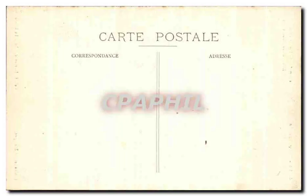 Calvarien von Comfort — Finistère — Col. E. Hamonic, Cliché Le Doaré - Rückseite