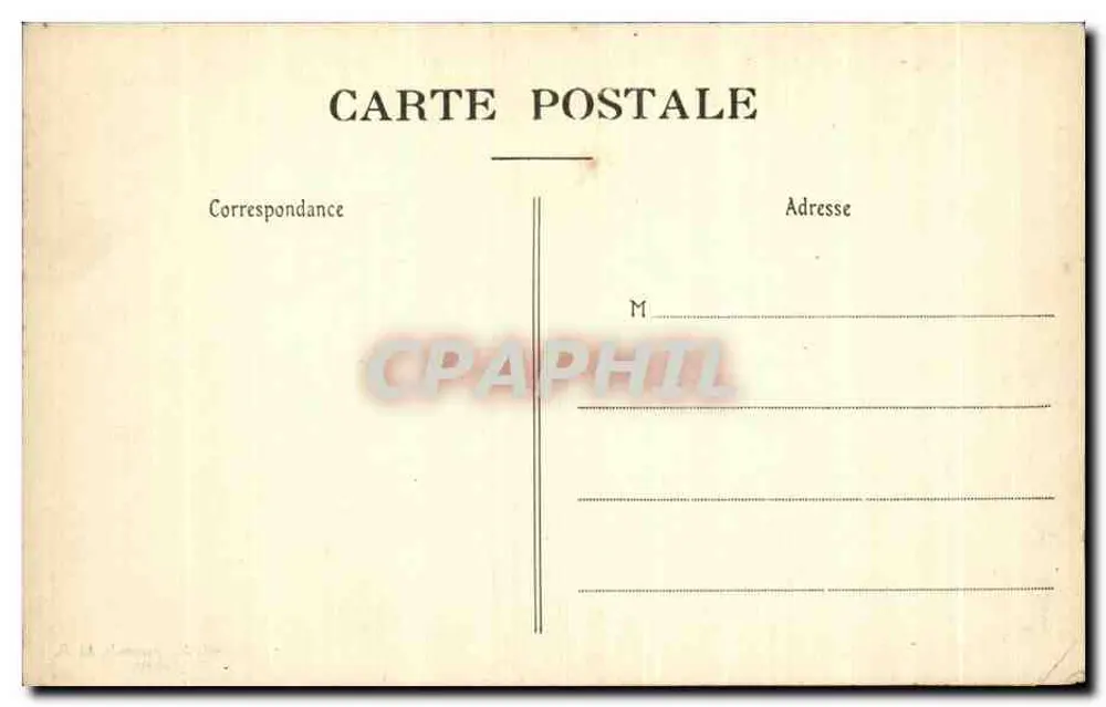 Costas da Bretanha — Estudos de Ondas — Coll. E. Hamonic, St-B. - Verso