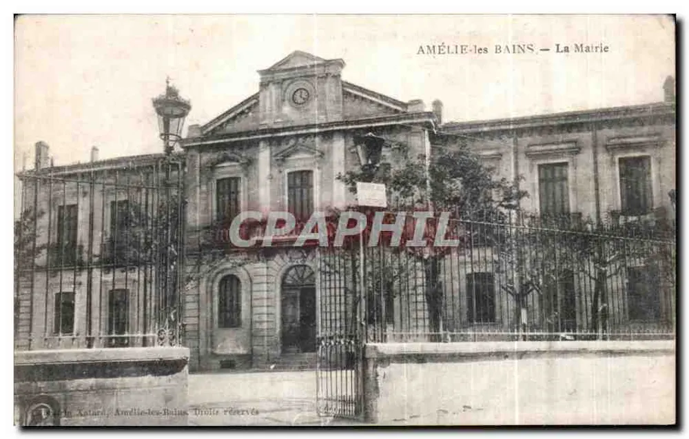 Amélie-les-Bains — A Prefeitura - Frente