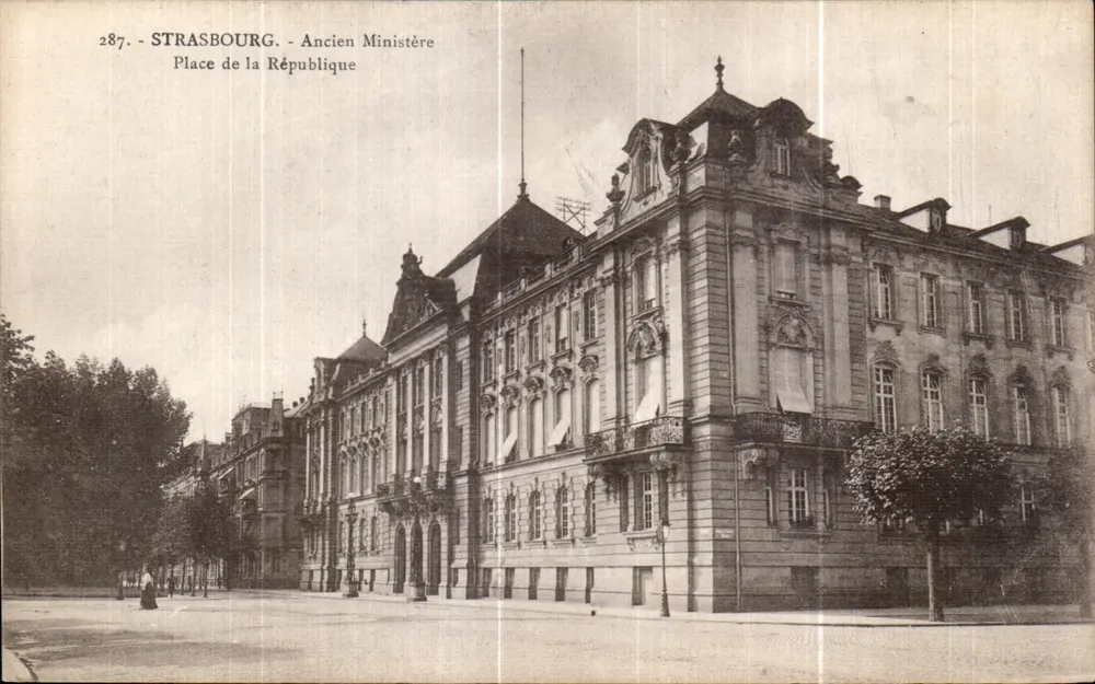 Strasbourg - Ehemaliges Ministerium - Place de la République — Verlag MARQUIS, Nr. 287 - Vorderseite