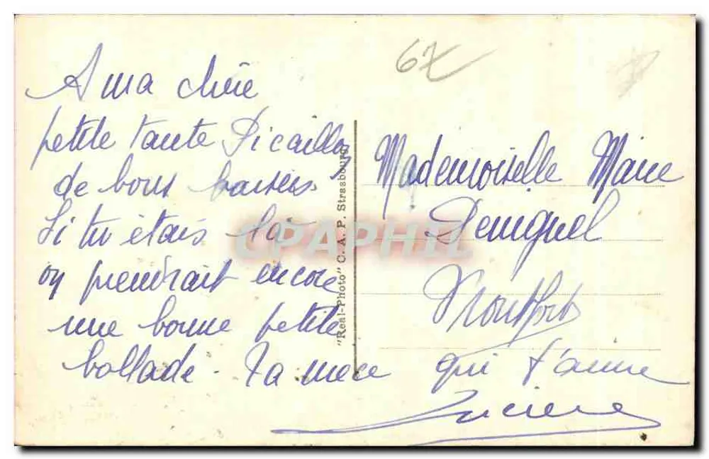 Strasbourg — Teil der Petite France — C.A.P. n°431 - Rückseite