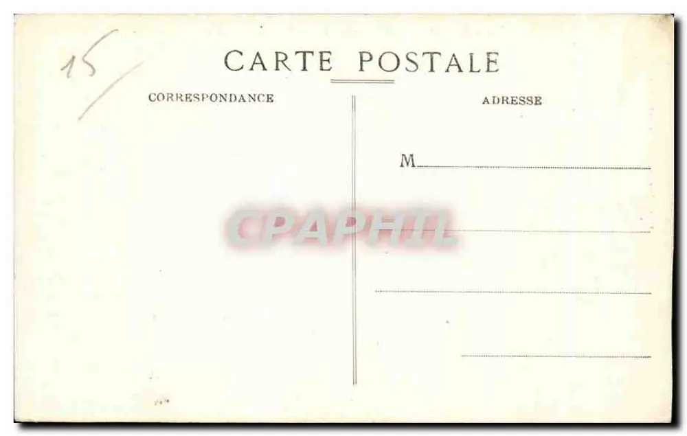 Aurillac — Vista Geral (N° 2) — Germani, Malobey (Cantal) - Verso