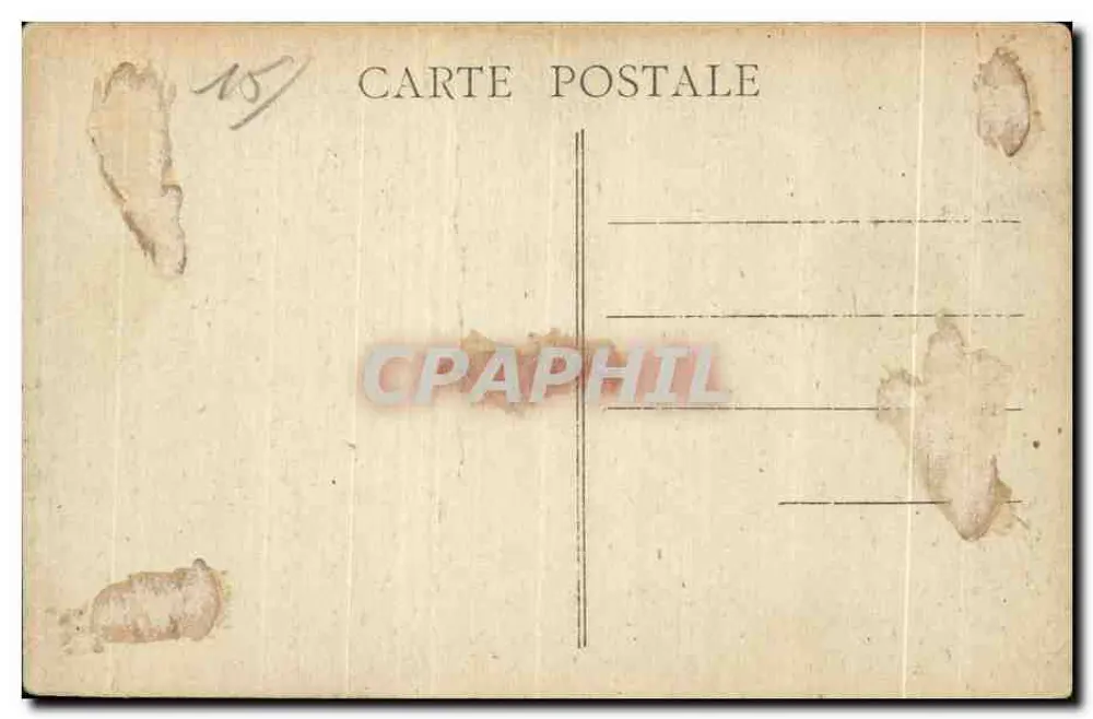 Aurilliac - L'Église du Monastère St-Géraud — éditeur Chot Combier Bacon, n°17 - Rückseite