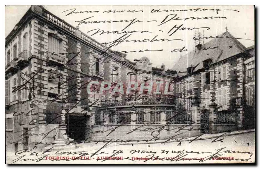 Hotel Tourring - Auxerre — editora : Ancienne - Frente