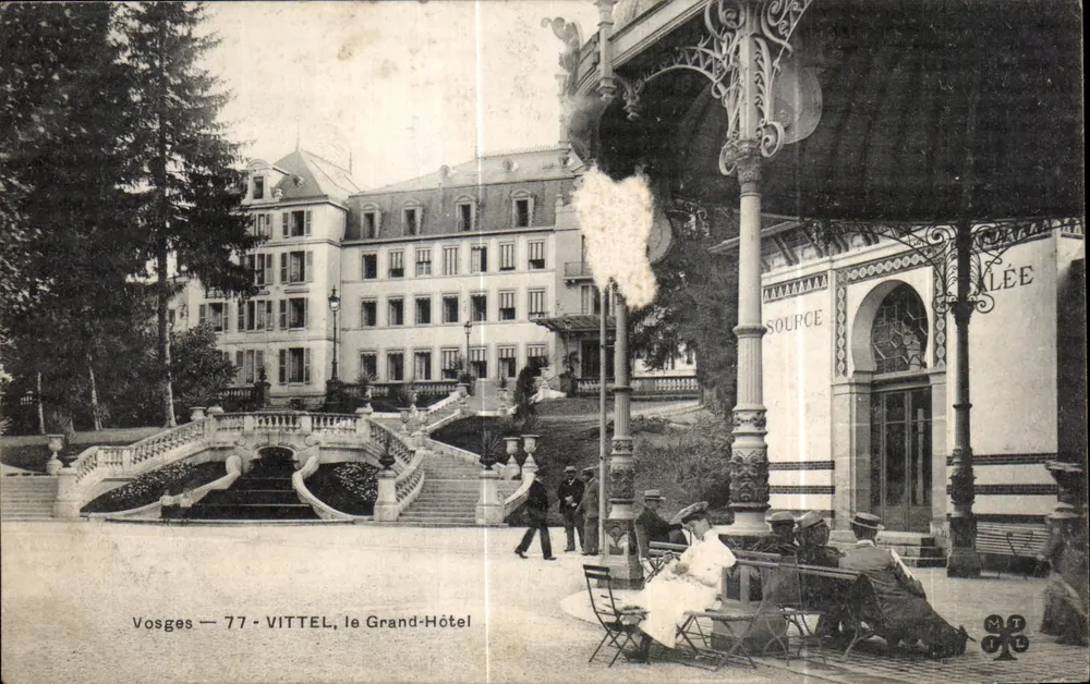 Vosges — VITTEL, o Grand-Hôtel — MT LÉE - Frente