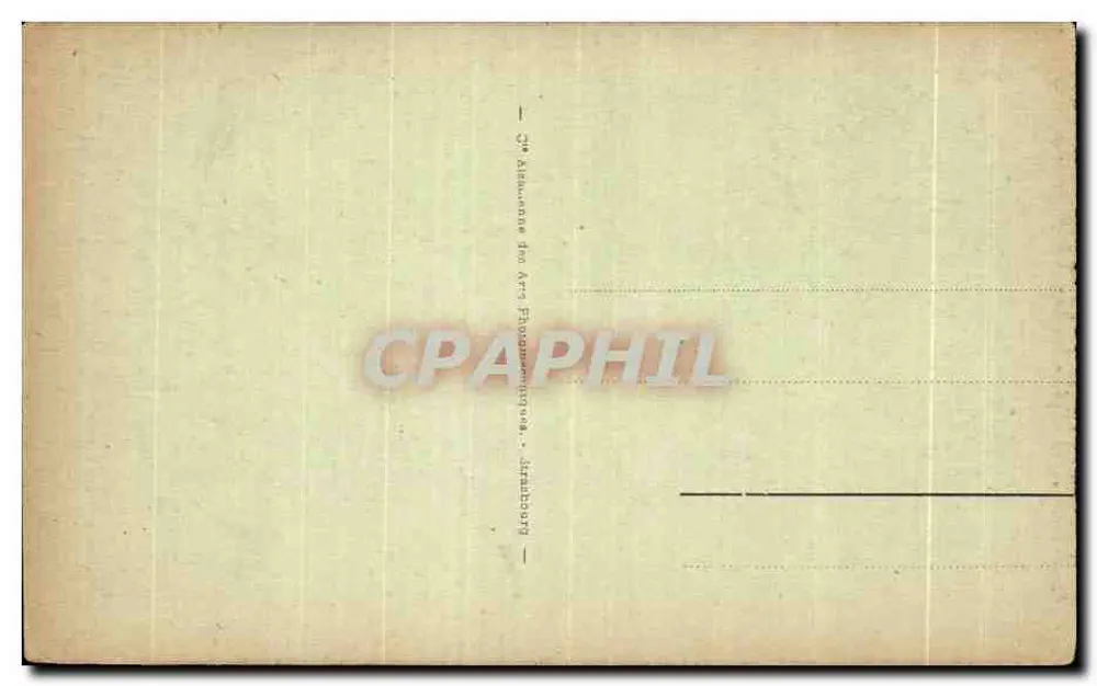 Vittele - Avenue Ambroise Bouloumié und die Hotels — Verlag: La Maison des Arts Photographiques, Straßburg - Rückseite